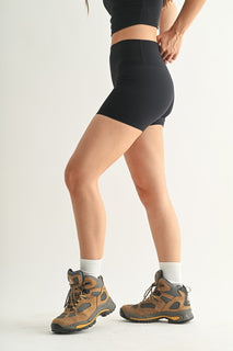 Mono B Black Venice Cloud Light Contour Biker Shorts