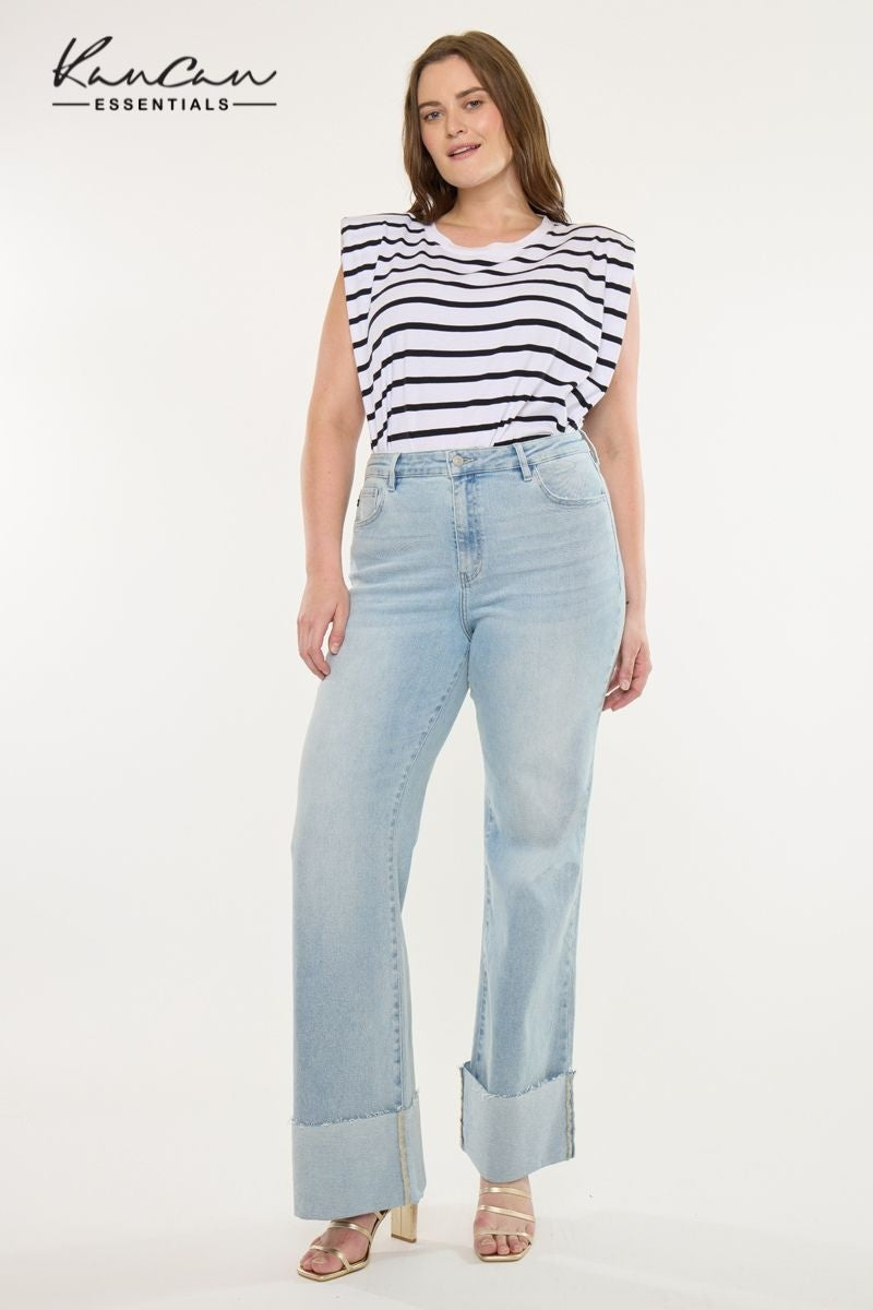 KC Franny High Rise Wide Flare RESTOCK!!