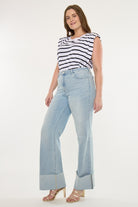 KC Franny High Rise Wide Flare RESTOCK!!-Market Grey Boutique