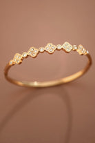 Clover Accent Bangle-Market Grey Boutique