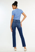 KC Adaline Straight Denim-Market Grey Boutique