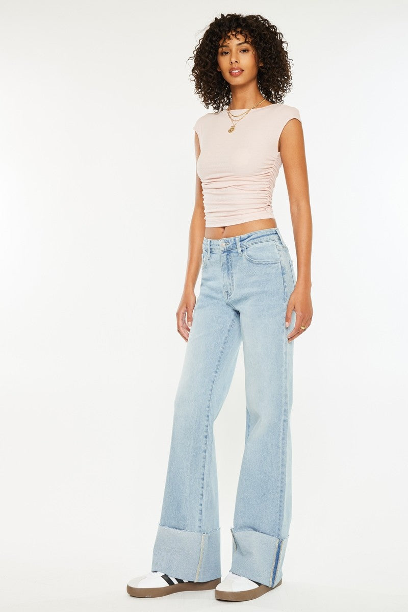 KC Franny High Rise Wide Flare RESTOCK!!