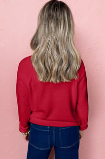 Merry Raglan Sleeve Sweater