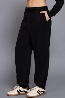 Black Soft Jogger Pants