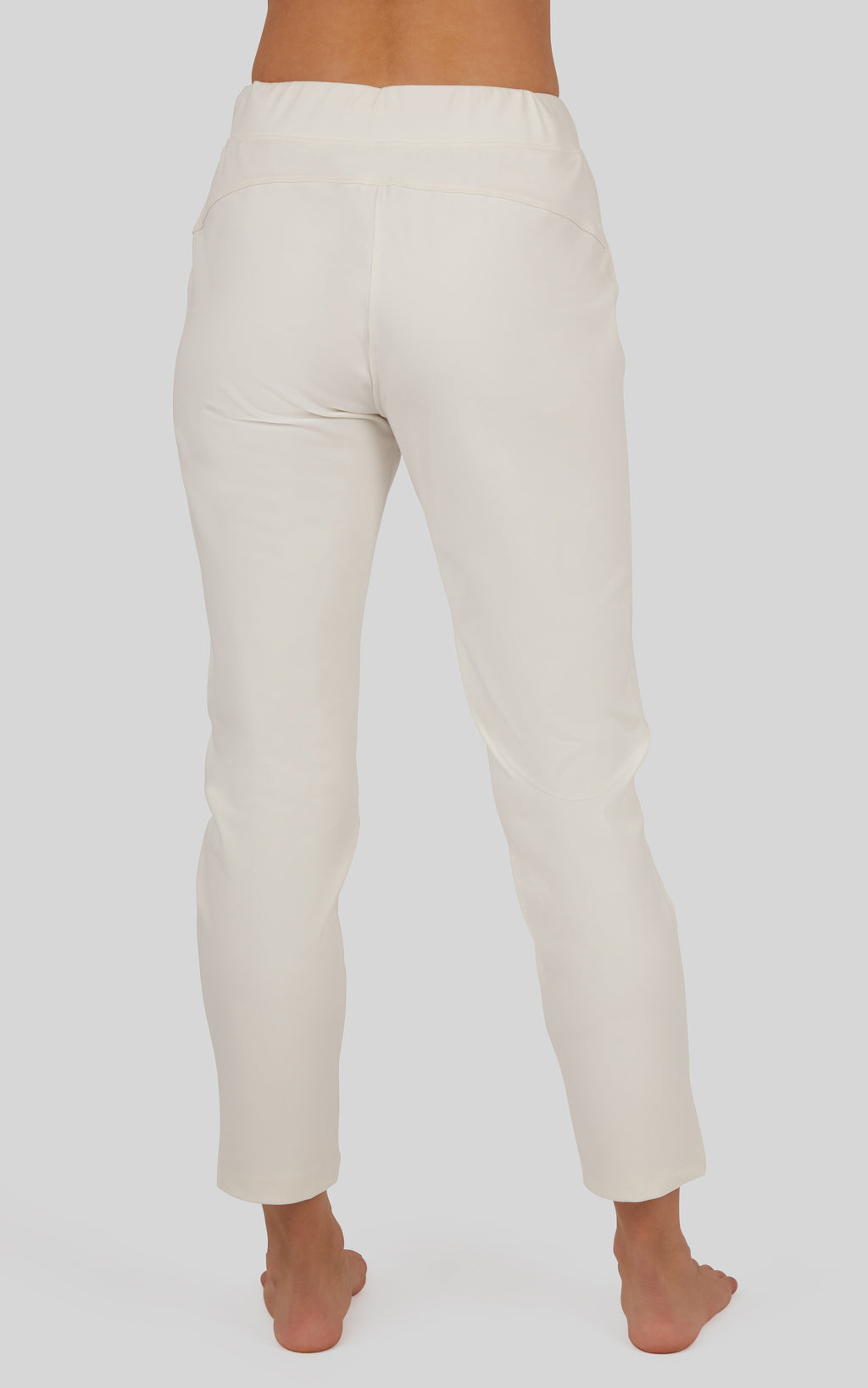 Ivory Lux Straight Leg Ankle Length Leisure Pant