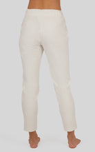 Ivory Lux Straight Ankle Length Leisure Pant-Market Grey Boutique