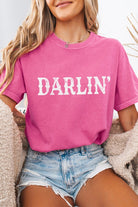 Darlin' Western Vintage Tee-Market Grey Boutique
