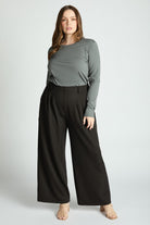 Jersey Classic Long Sleeve Top-Market Grey Boutique
