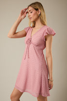 Dreaming in Pink Mini Dress-Market Grey Boutique