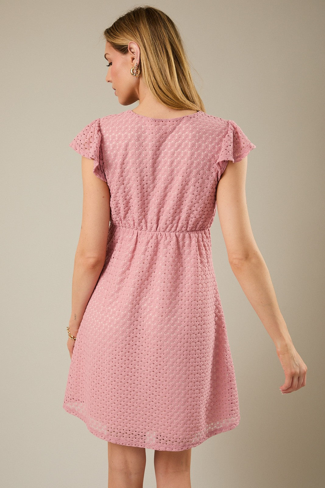 Dreaming in Pink Mini Dress-Market Grey Boutique
