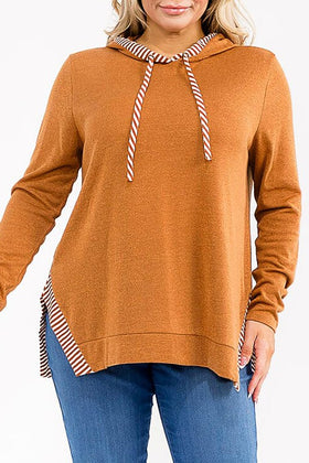 Rust Plus Hooded Top