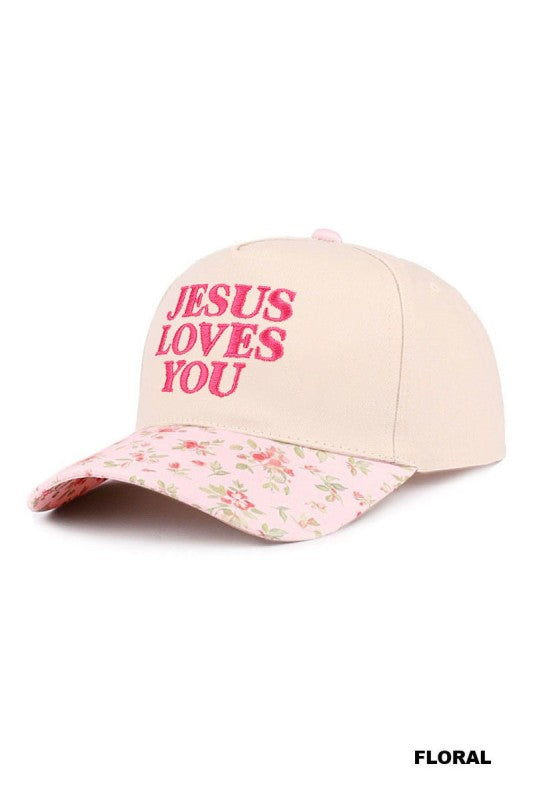 Jesus Loves You Ball Cap