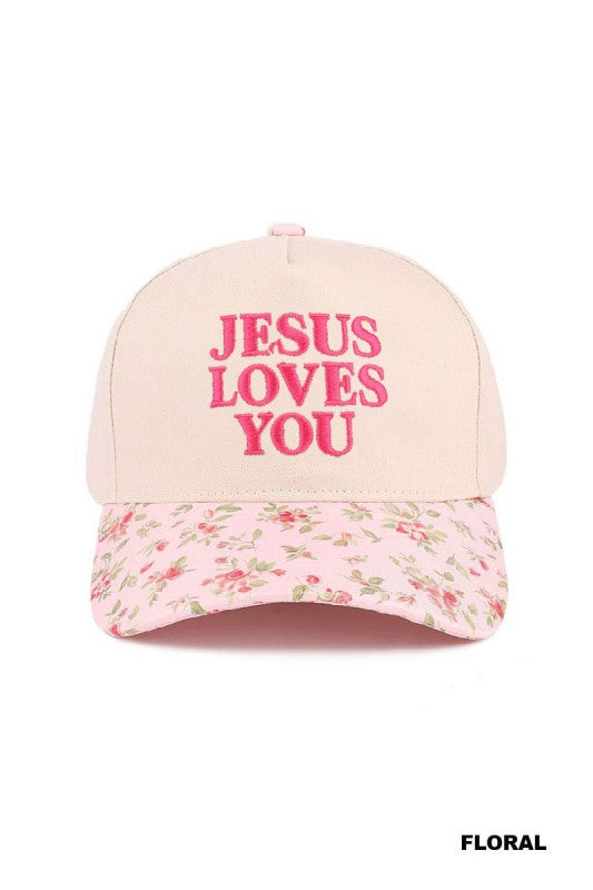 Jesus Loves You Ball Cap