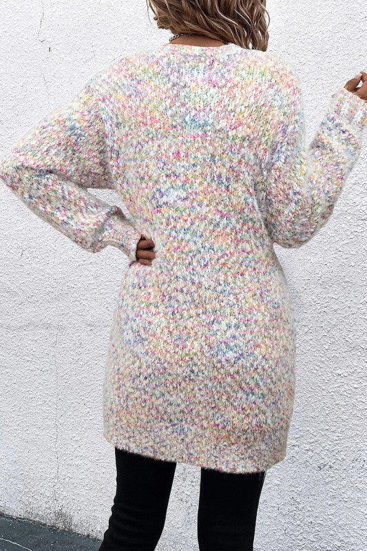 Multicolor Confetti Cardigan