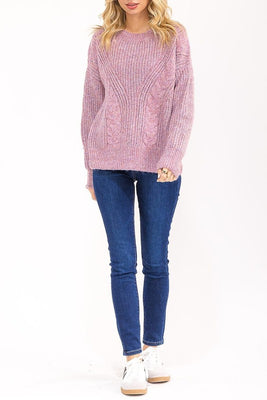 Lavender Pullover Sweater