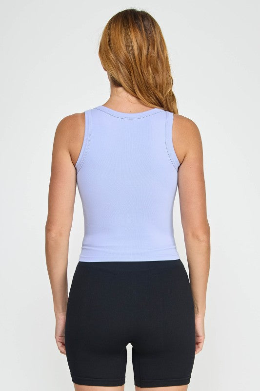 Lilac Seamless Comfy Tank