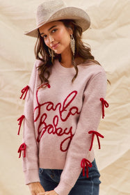 Santa Baby Holiday Sweater