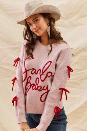 Santa Baby Holiday Sweater