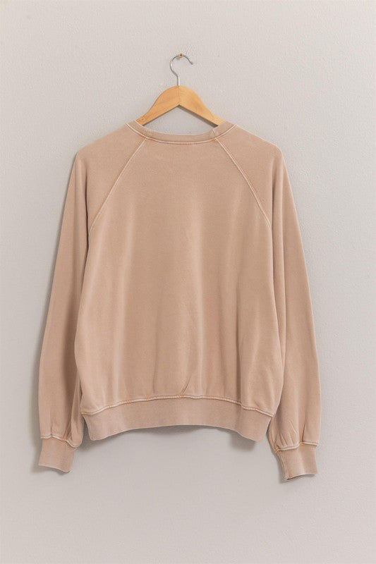 Basic Beige Sweatshirt