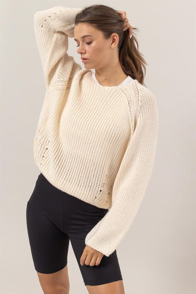 Ribbed Sweater Pullover