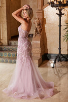 Preview only - 2026 Rose Trumpet Silhouette Sequined Embroidered Gown🤍-Market Grey Boutique