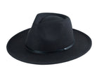 Classic Suede Felt Fedora-Market Grey Boutique