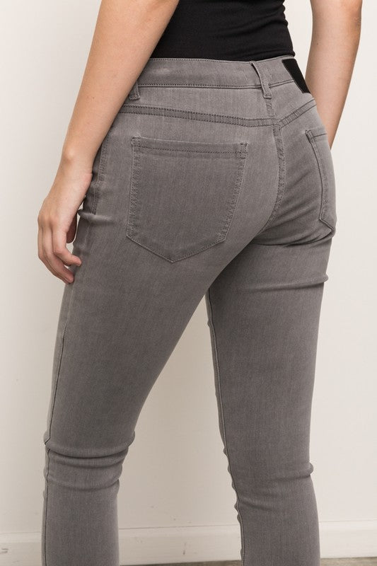 Slate Stretch Skinny Jeans