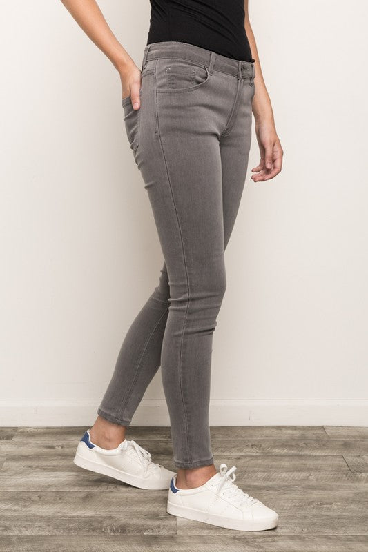 Slate Stretch Skinny Jeans