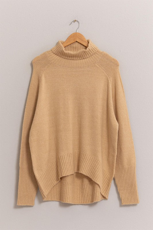 Turtleneck Long Sleeve Sweater