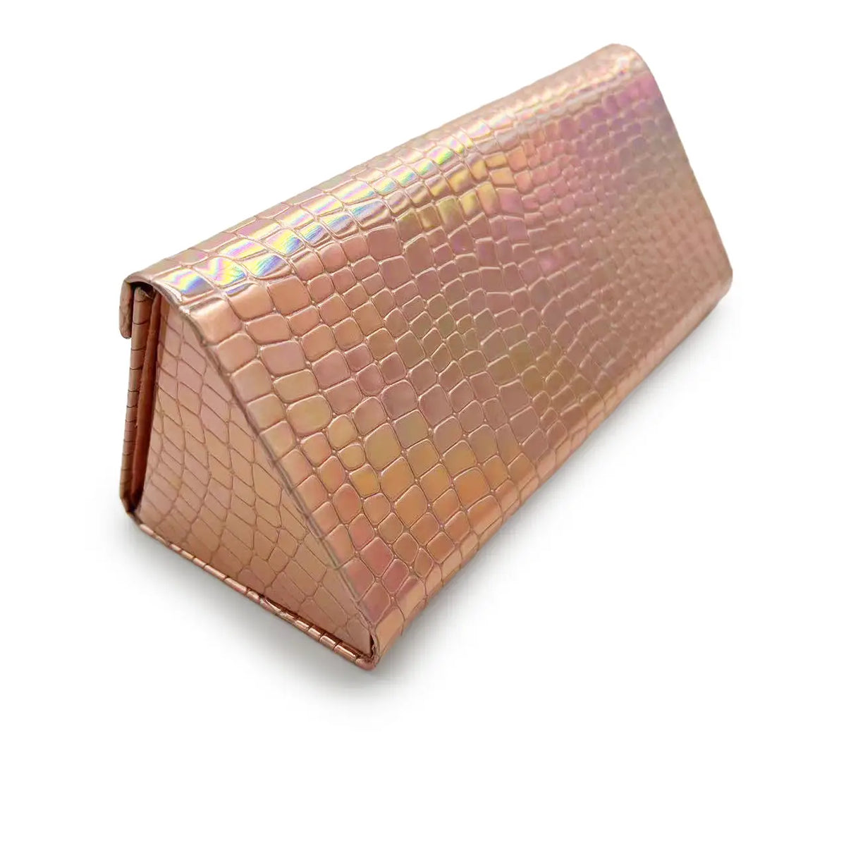 TopFoxx Rose Gold Foldable Holographic Case-Market Grey Boutique