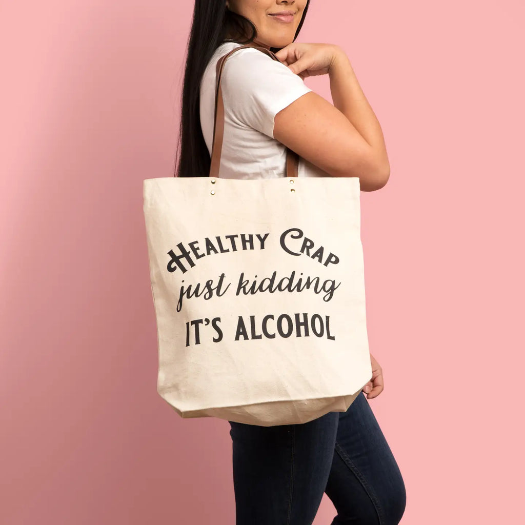 Healthy Crap Tote Bag