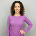 Lavender Baby Waffle Long Sleeve Top