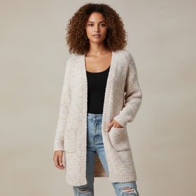 Multicolor Confetti Cardigan