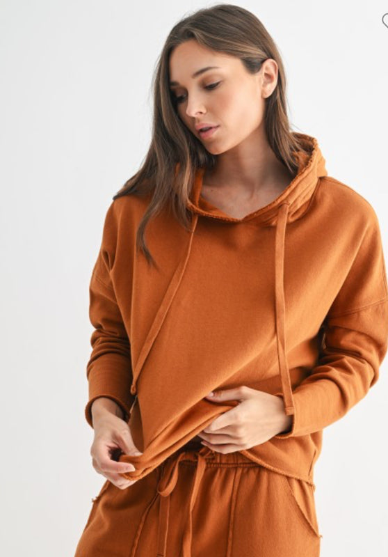 Burnt Orange Malibu Hoodie