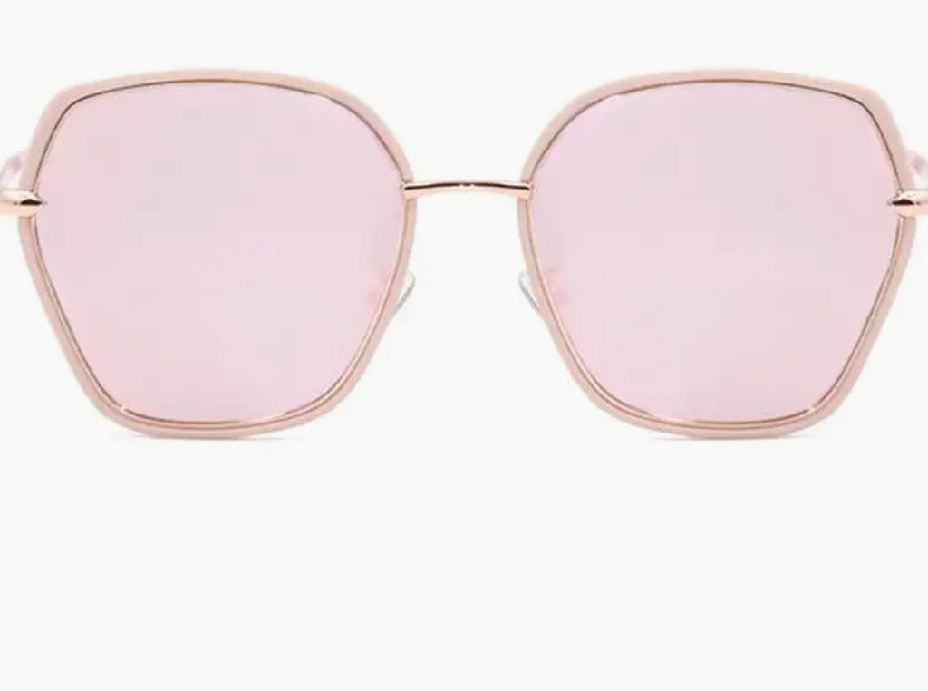 TopFoxx Maya Rose Gold Sunnies