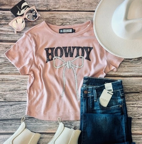 Girl Dangerous Howdy Crop Tee