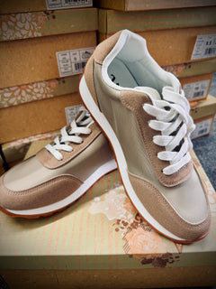 Joel Taupe Lace Up Casual Sneaker