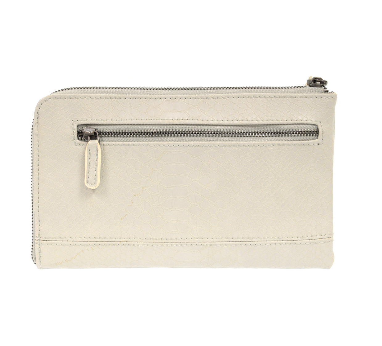 Tina Python Zip Around Wristlet