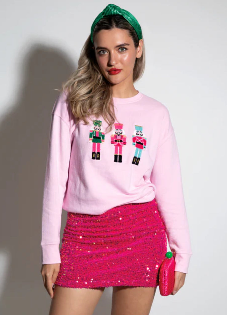 Nutcracker Sweatshirt Pink