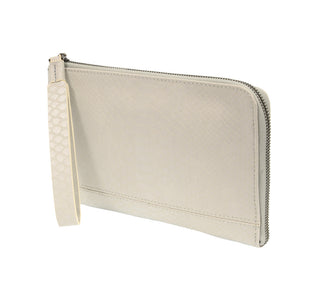 Tina Python Zip Around Wristlet