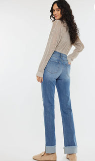 KC Trini High Rise Straight Jeans