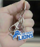 Detroit Lions Logo Heavyweight Keychain-Market Grey Boutique
