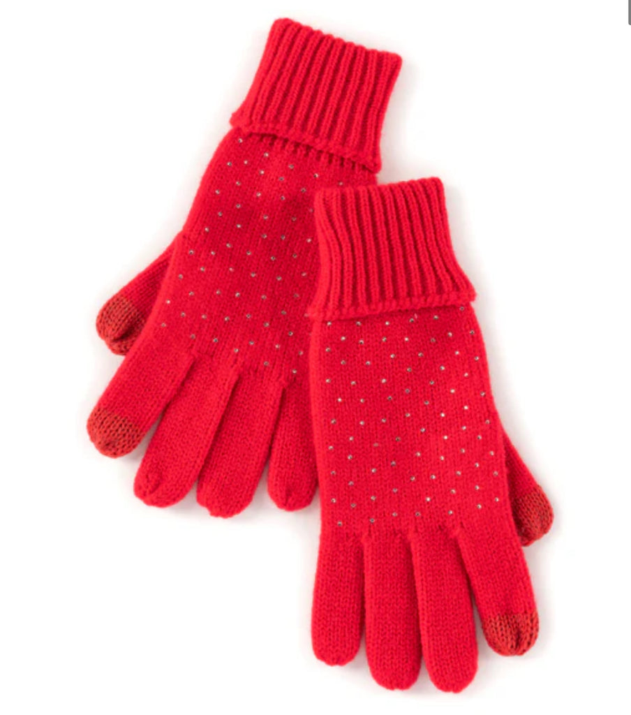 Shiraleah Natalia Gloves Red