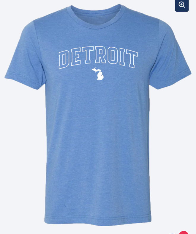 Michigan Awesome Detroit Unisex Tee