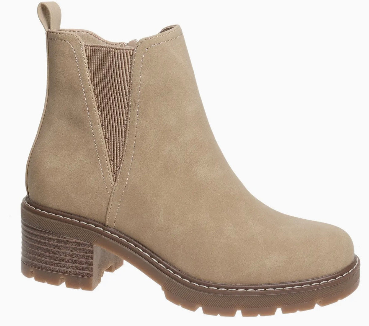 Taupe Everlee Boot-Market Grey Boutique