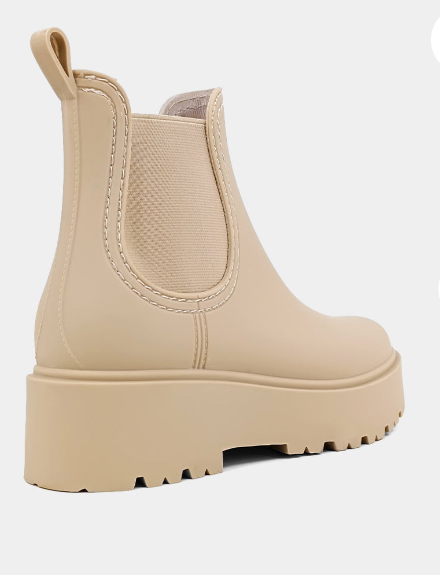 The Winnie Chelsea Boot-Market Grey Boutique