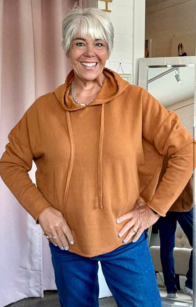 Burnt Orange Malibu Hoodie