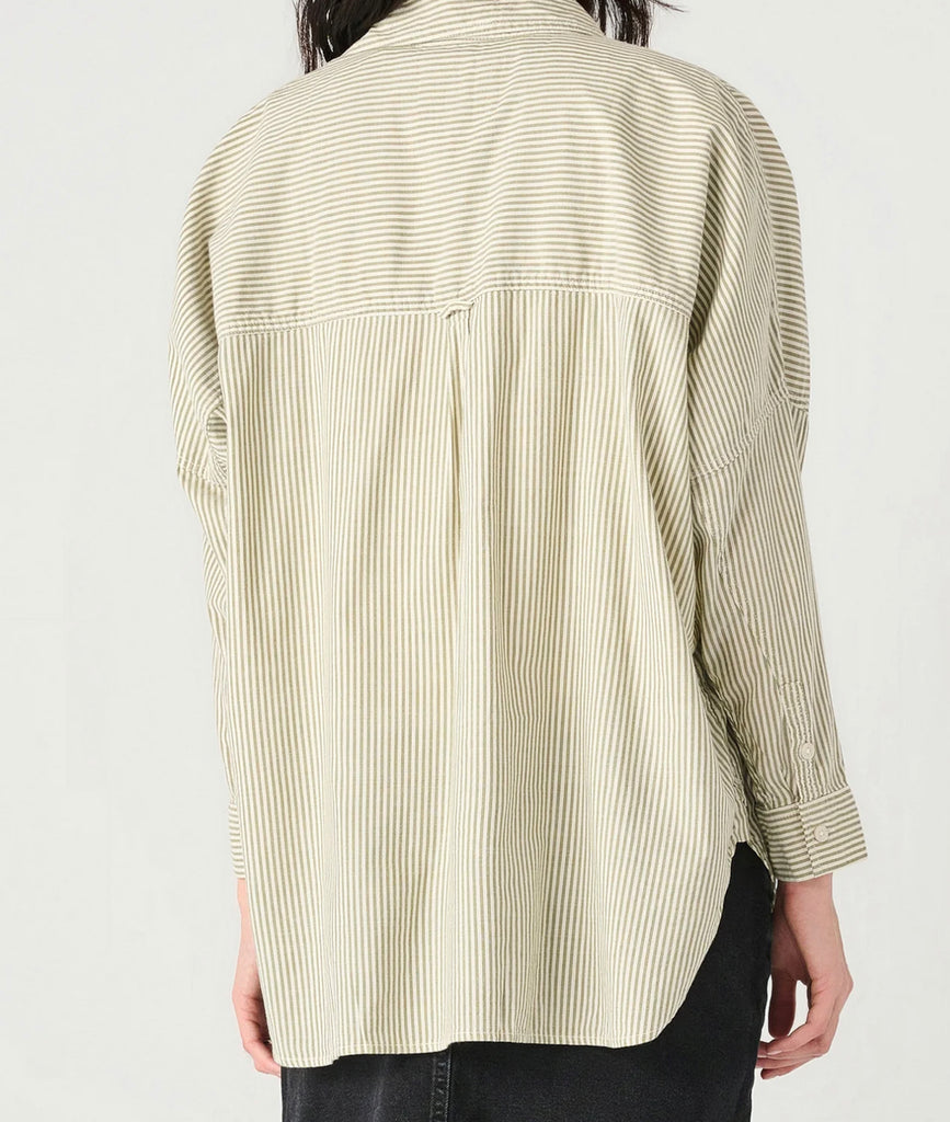 Pinstripe Boyfriend Shirt