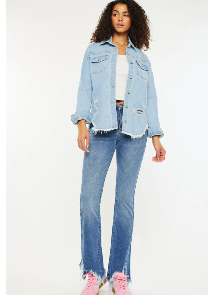 KC Antonia High Rise Bootcut Jeans
