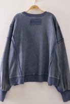 Vintage Washed Sweatshirt-Market Grey Boutique